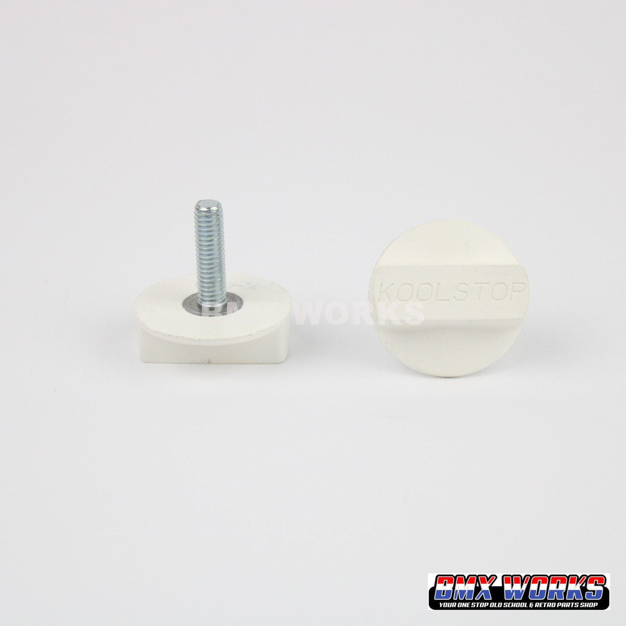 Kool Stop International Brake Pads Refills - White Sold In Pairs
