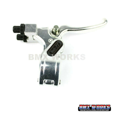 Tech-77 Double Pull Right Hand Lever - Silver