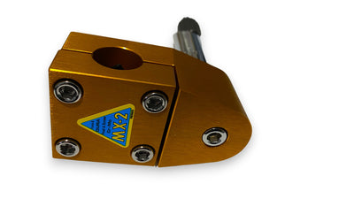 ProBMX  - MX2 Stem - DC Gold - Old School BMX Style