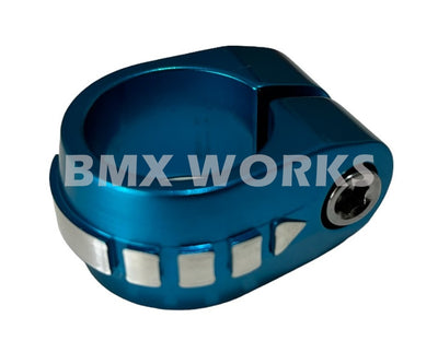 Redline By Kastan - Broken Arrow Seat Clamp  25.4mm - Bright Blue
