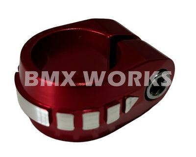 Redline By Kastan - Broken Arrow Seat Clamp  25.4mm - Red