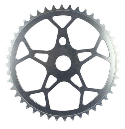 ProBMX Snowflake BMX Chainwheel 44 Teeth - Silver