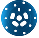 ProBMX Power Disc #1 - 110/130 bcd - Blue