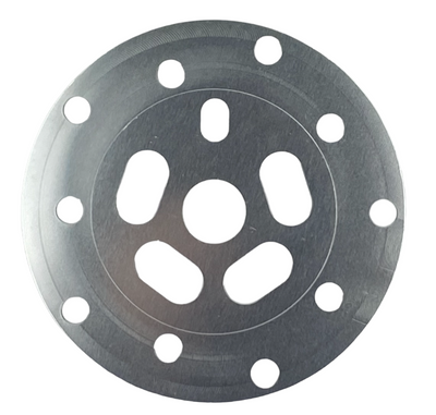 Blemished: ProBMX Power Disc #1 - 110/130 bcd - Silver