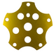 ProBMX Pro Class Disc - 130 bcd - Gold