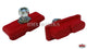 Kool Stop Continental Brake Pads Red - Sold In Pairs