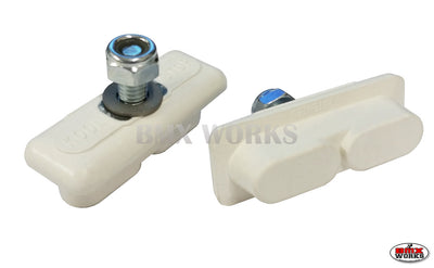 Kool Stop Continental Brake Pads White - Sold In Pairs