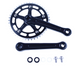 ProBMX 3 Piece Crank Set 170mm Black