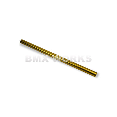 Seat Post Aluminium Fluted Straight 22.2mm x 400mm - Gold