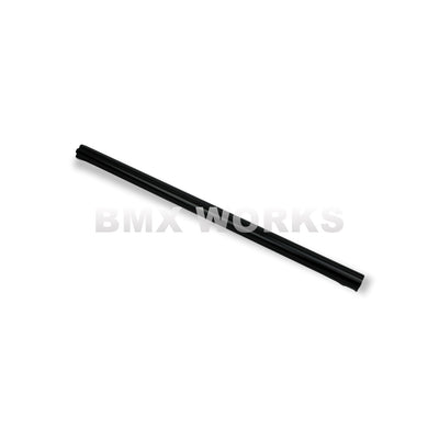Seat Post Aluminium Fluted Straight 22.2mm x 400mm - Black