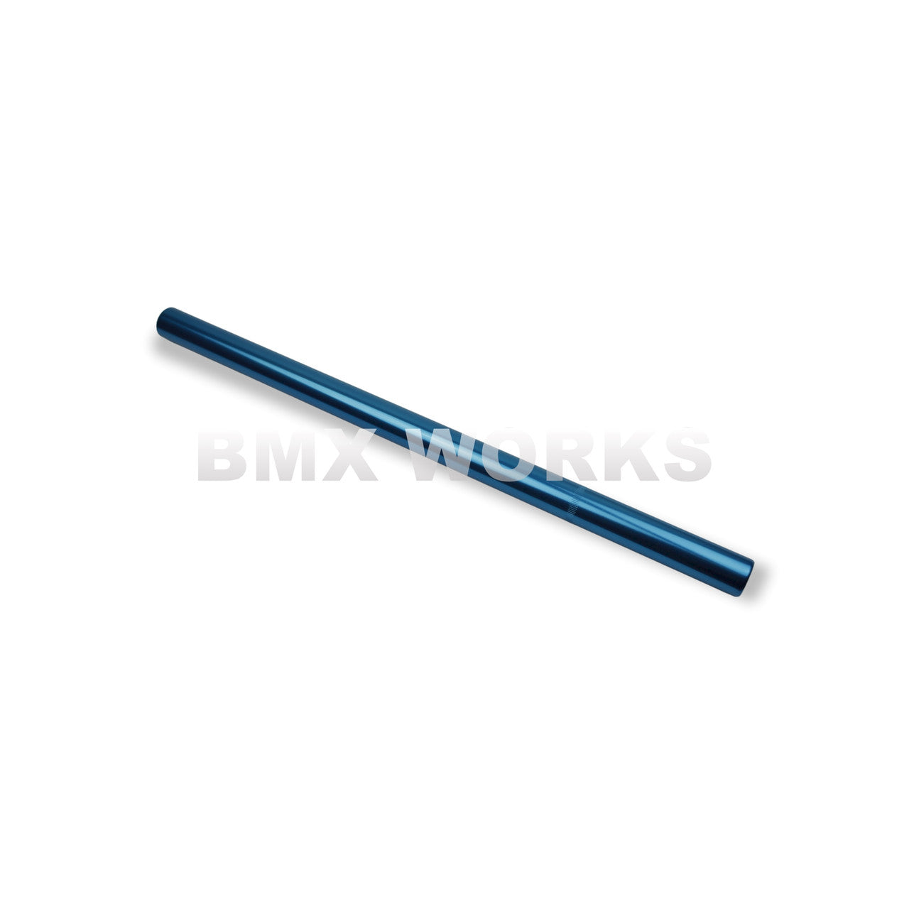Seat Post Aluminium Smooth Straight 22.2mm x 400mm - Blue