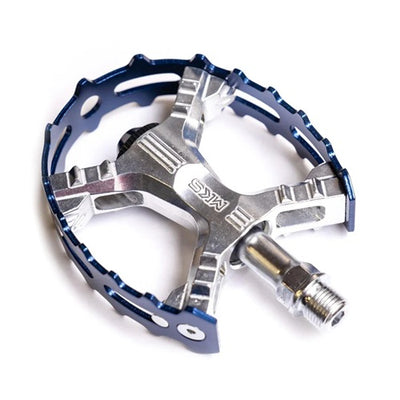 MKS XC-III Bear Trap Pedals 9/16" Pair - Dark Blue