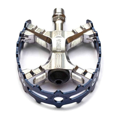 MKS XC-III Bear Trap Pedals 9/16" Pair - Dark Blue