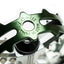 MKS XC-III Bear Trap Pedals 9/16" Pair - Green