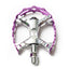 MKS XC-III Bear Trap Pedals 9/16" Pair - Purple