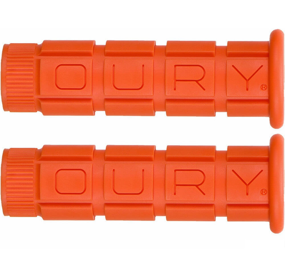Oury Downhill Freestyle Grips - Orange Pair