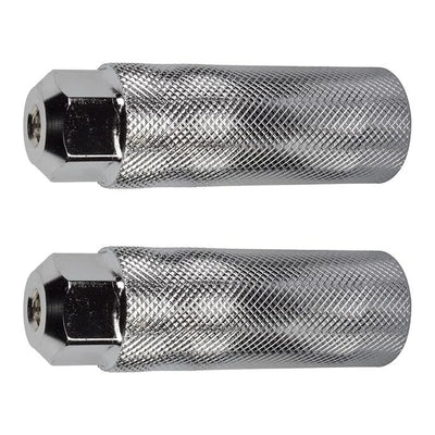 Footpegs Steel - Threaded 3/8" x 26tpi x  32mm x 102mm - Chrome