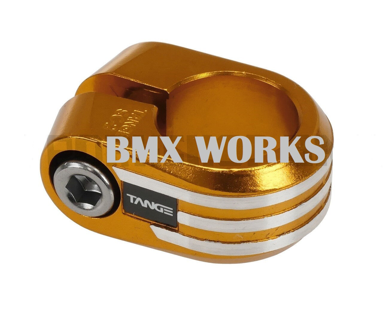 Tange SC-2 Seat Clamp  25.4mm DC Gold