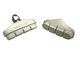 Dia-Compe 10 Deg OPC30 Brake Pads - Pairs - White