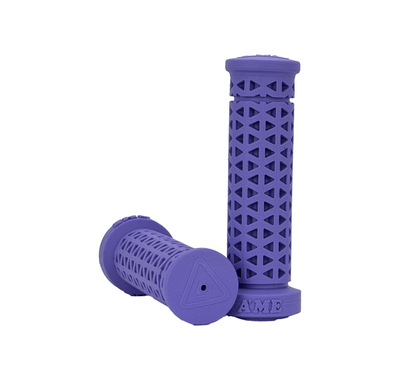 AME MTB - BMX Freestyle Zone Soft Low Flange Grips - Lavender Pair