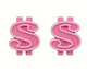 BMX Dollar Valve Caps Pairs - Pink - Old School BMX