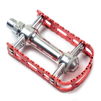 MKS BM-7 Pedals 1/2" - Pair - Red