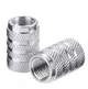 BMX Valve Caps Type #6 - 1 Pair - Silver