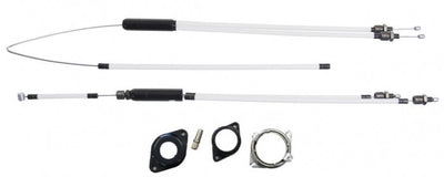 Gyro Rotor Complete Set 28.6mm - 1 1/8" White Cables