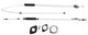 Gyro Rotor Complete Set 28.6mm - 1 1/8" White Cables