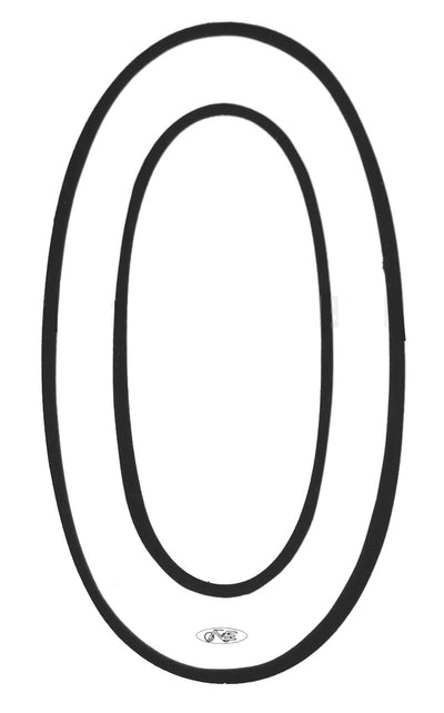 Neal Enterprises Proline 6" Numbers Black & White