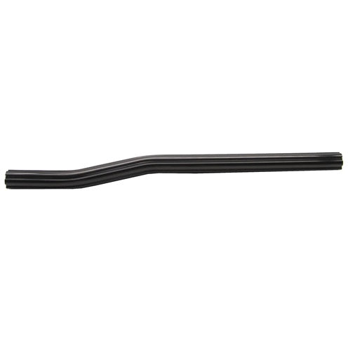 Seat Post Aluminium Fluted Snake 22.2mm x 400mm - Black