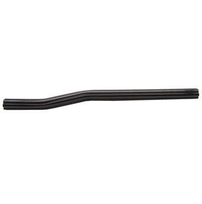 Seat Post Aluminium Fluted Snake 22.2mm x 400mm - Black
