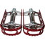 MKS BM-7 Pedals 9/16" - Pair - Red