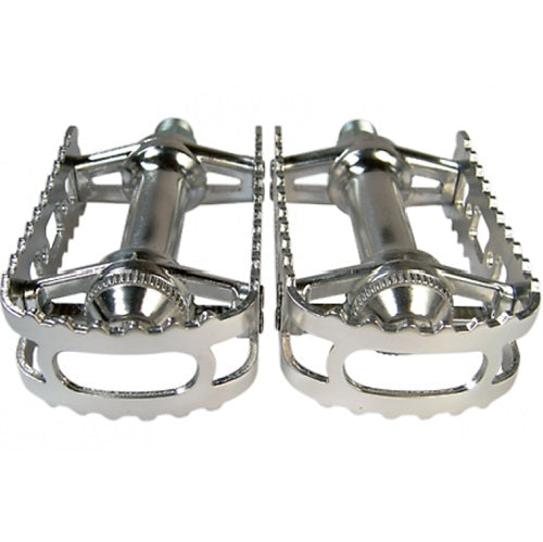 MKS BM-7 Pedals 1/2" - Pair - Silver