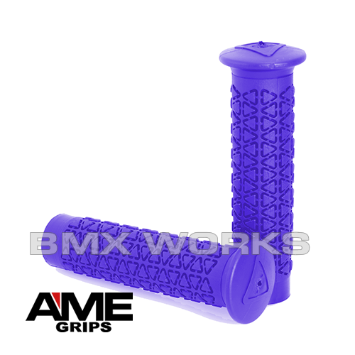 AME Freestyle Round Grips - Purple Pair