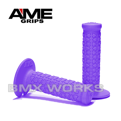 AME Mini Round Grips - Purple Pair