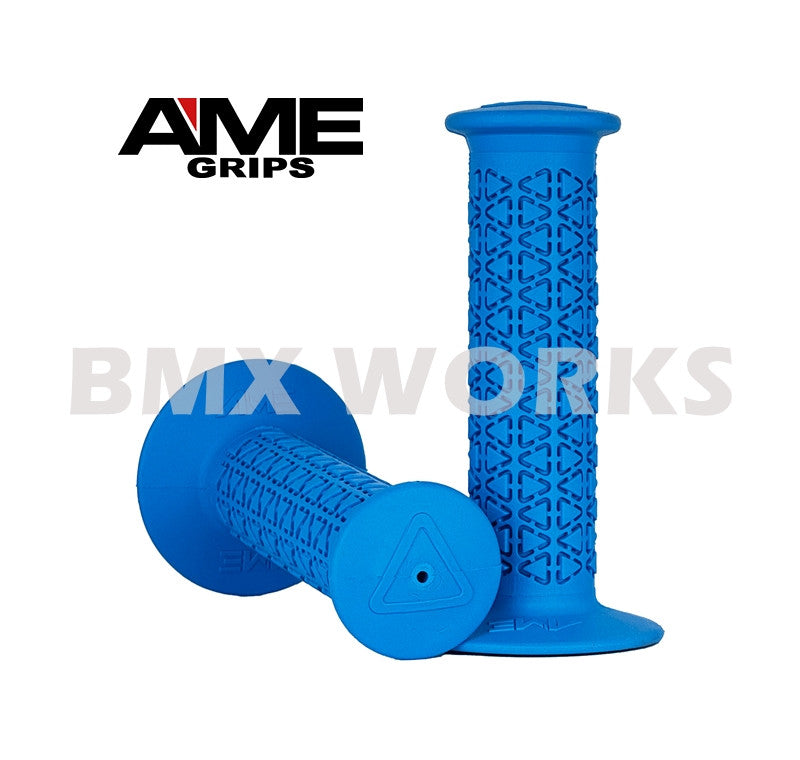AME Grips Round Maui Blue Pair