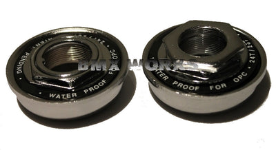 American 1 Piece Crank  Bottom Bracket Set 24 tpi W/Proof Chrome