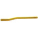 Seat Post Aluminium Fluted Snake 22.2mm x 400mm - Gold