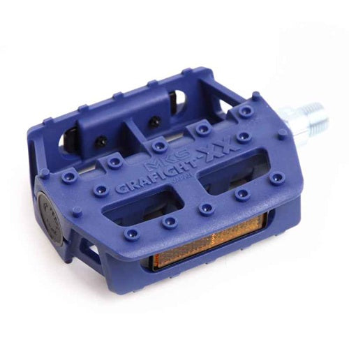 MKS Graphite XX 9/16" Pedals Blue