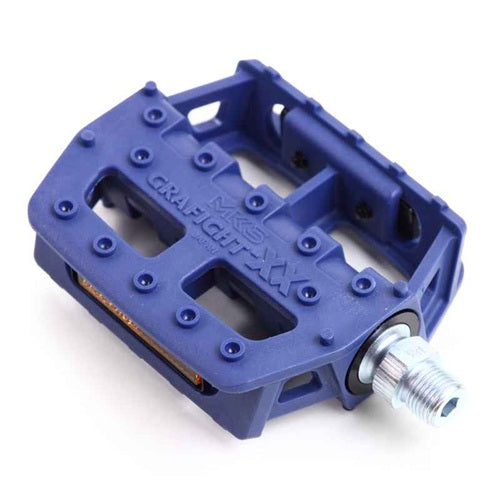 MKS Graphite XX 9/16" Pedals Blue