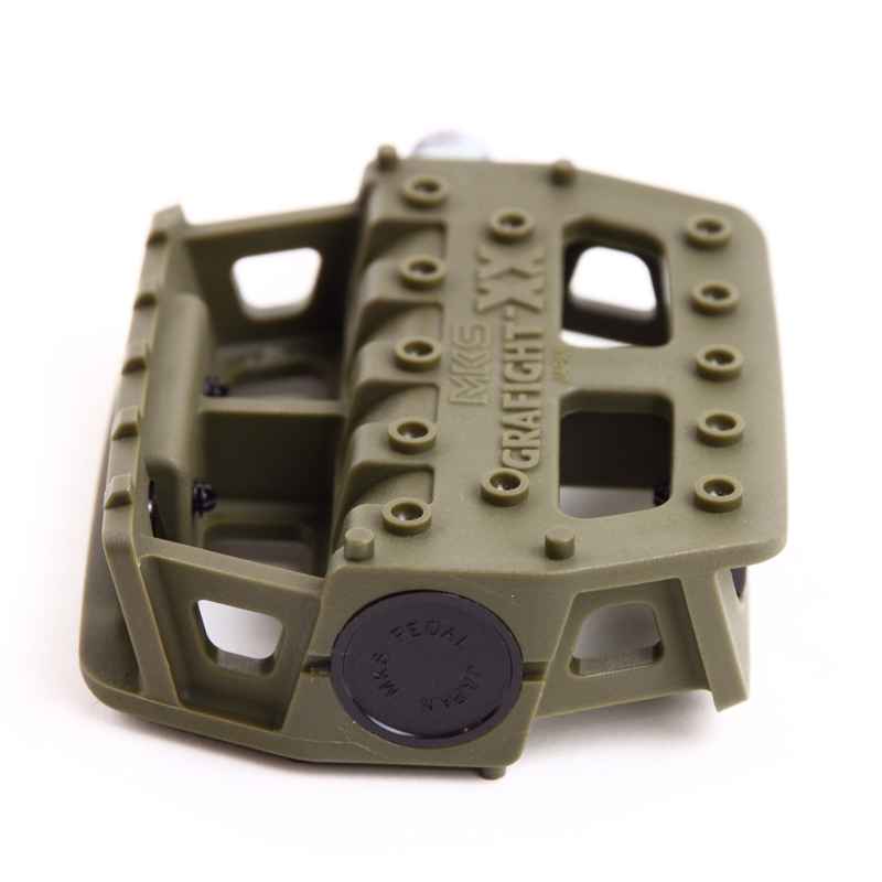 MKS Graphite XX 9/16" Pedals - Khaki