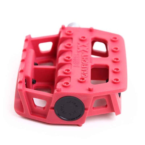 MKS Graphite XX 1/2" Pedals Red