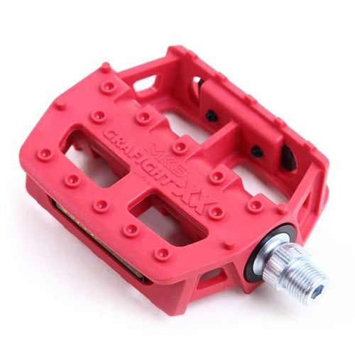 MKS Graphite XX 1/2" Pedals Red