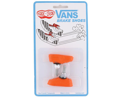 Kool Stop Vans Shoe Threaded Brake Pads - Pairs Orange