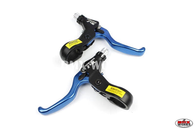 Dia-Compe MX2 Brake Levers - Pairs - Black & Dark Blue