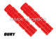 Oury Downhill V2 Freestyle Grips - Red Pair