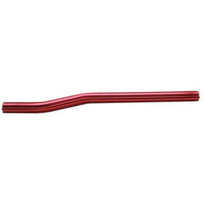 Seat Post Aluminium Fluted Snake 22.2mm x 400mm - Red