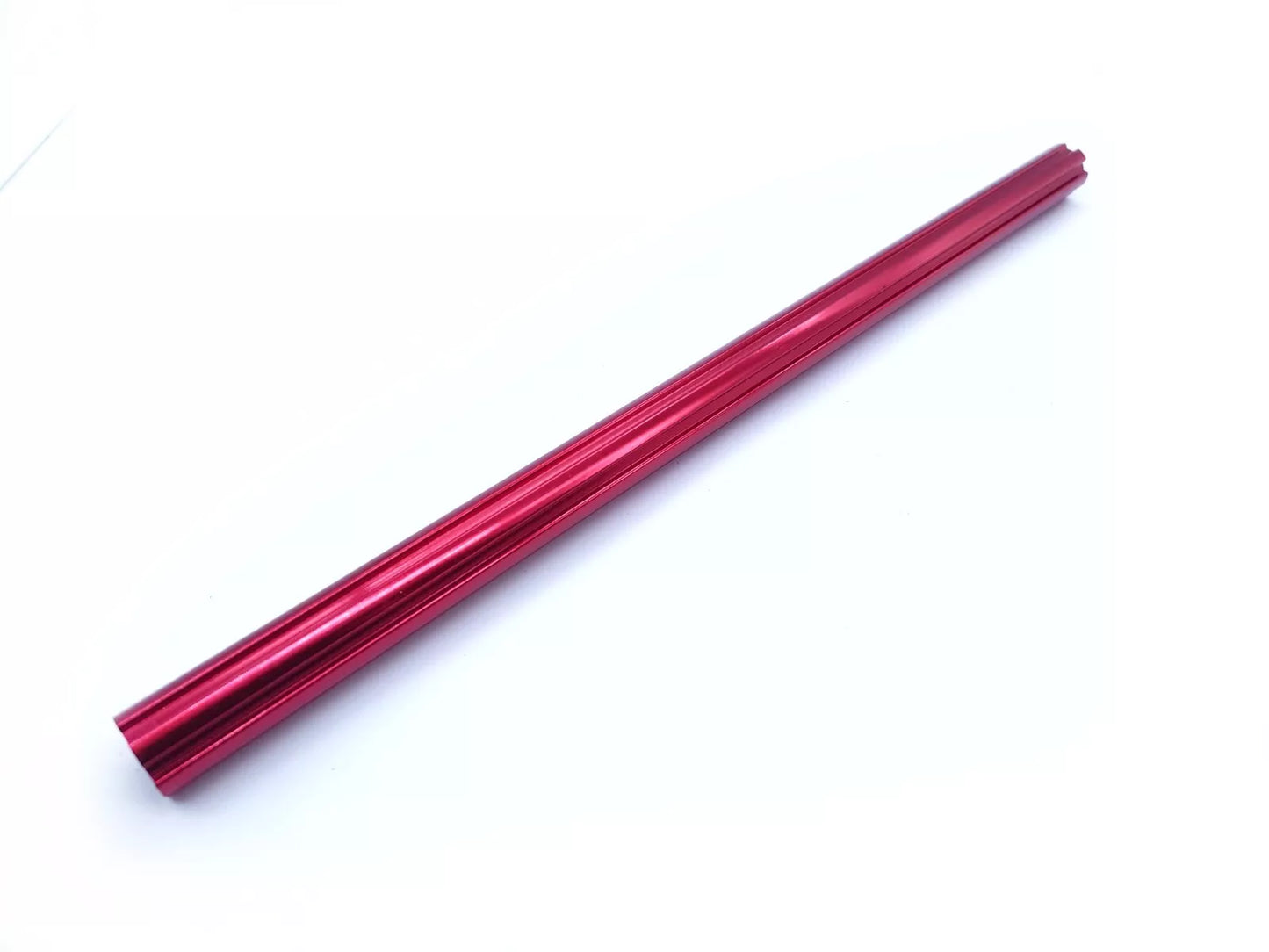 Seat Post Aluminium Fluted Straight 22.2mm x 400mm - Red