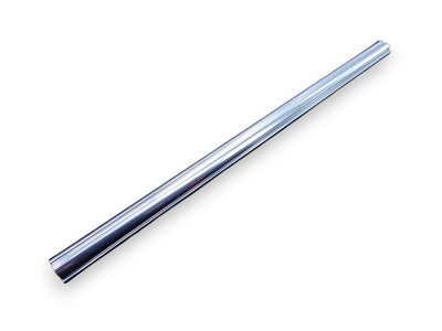 Seat Post Aluminium Fluted Straight 22.2mm x 400mm - Silver